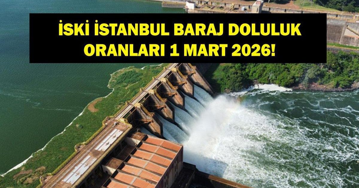 İstanbul Barajlarındaki Su Durumu: 1 Mart'ta Doluluk Oranları