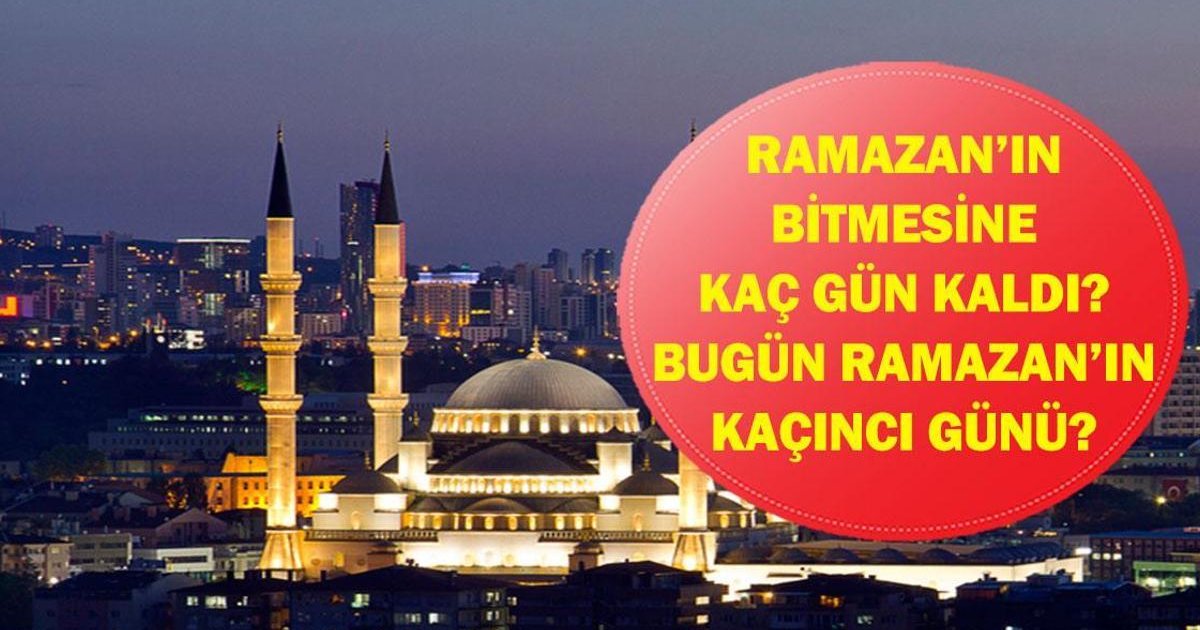 Ramazan'ın Kaçıncı Günü? 11 Mart 2026