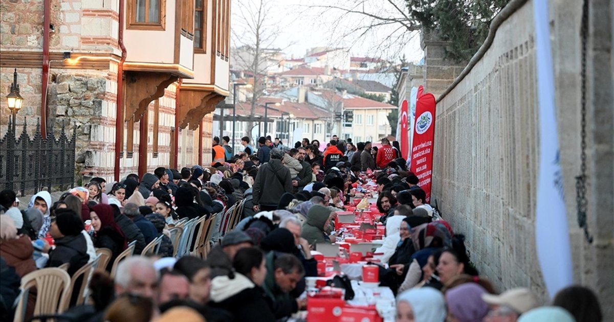 Edirne'de Büyük Selimiye İftarı düzenlendi