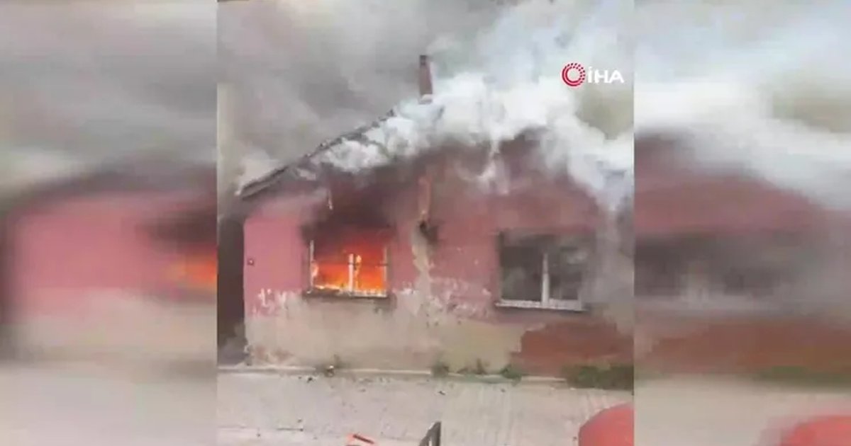 Kağıthane'de gecekonduda yangın: 1 ölü