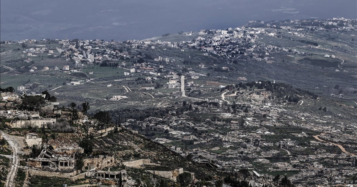 İsrail Lübnan sınırında köyleri yıkıp işgal planlıyor