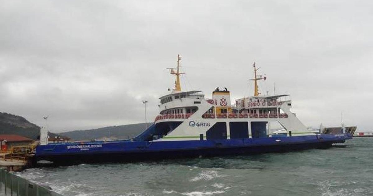 Feribot Seferlerine Fırtına Engeli