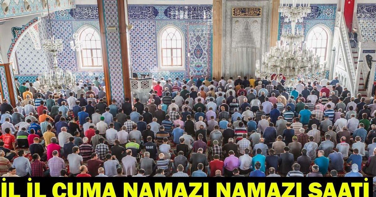 Cuma Namazı Vakitleri 20 Mart 2026