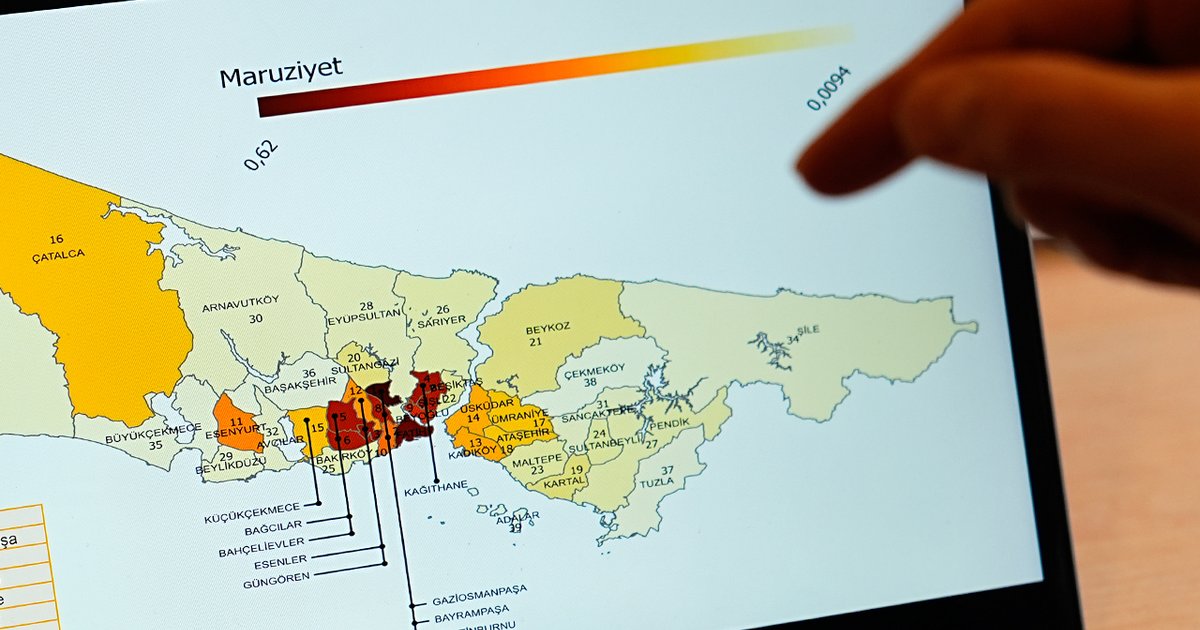 İstanbul'da sel riski altındaki 5 ilçe belli oldu