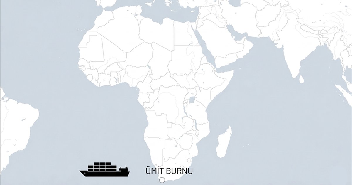 Küresel deniz ticareti Ümit Burnu'na yöneliyor