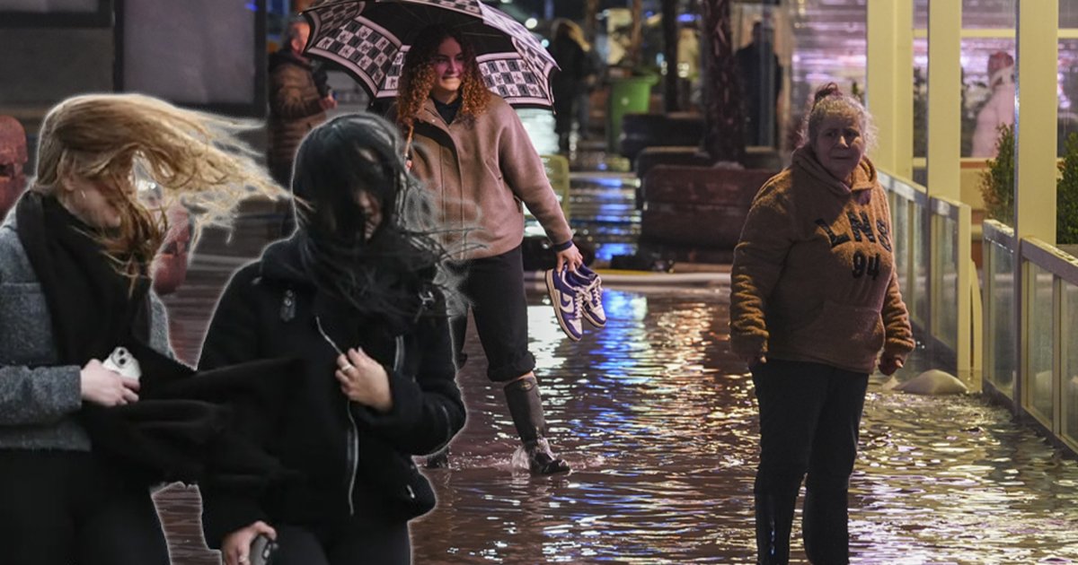 Meteorolojiden Sel ve Fırtına Uyarısı