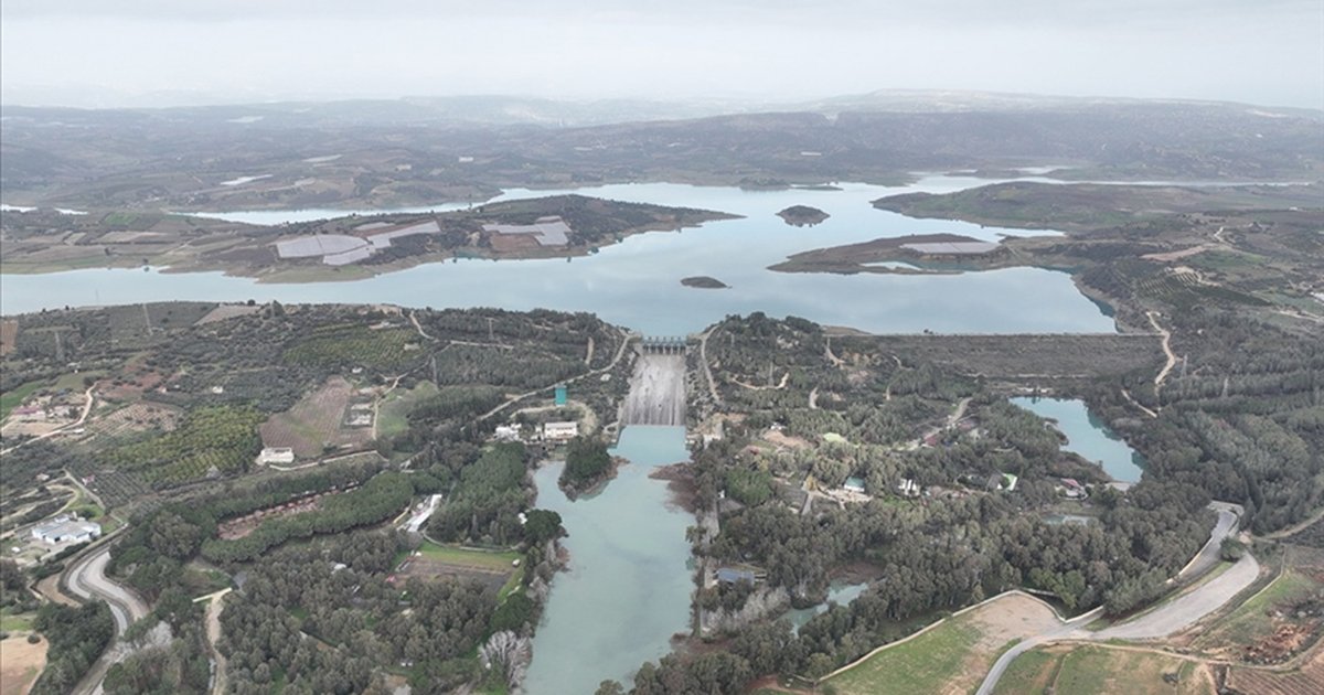 Mersin'de yağışlar barajları doldurdu