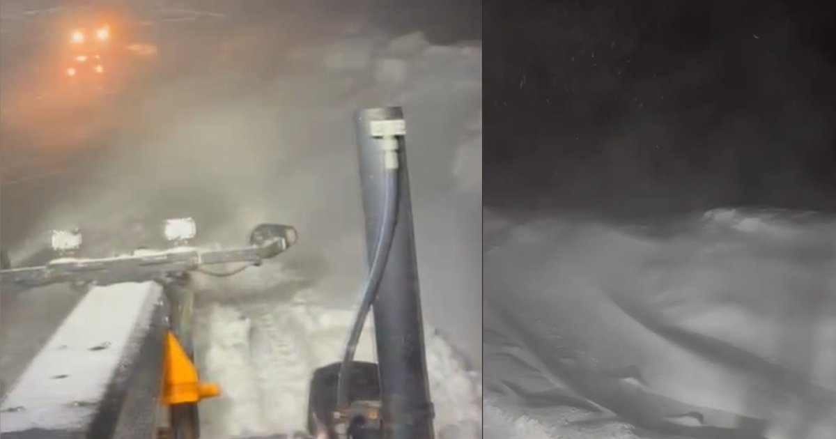 Kar yolları kesti, Mart sonunda kış geri döndü