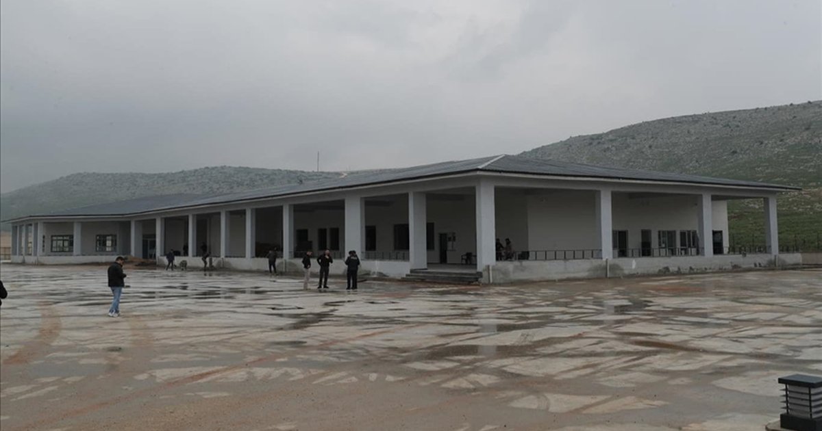 Hatay'da Cilvegözü Sınır Kapısı'nda tır parkı inşası tamamlandı