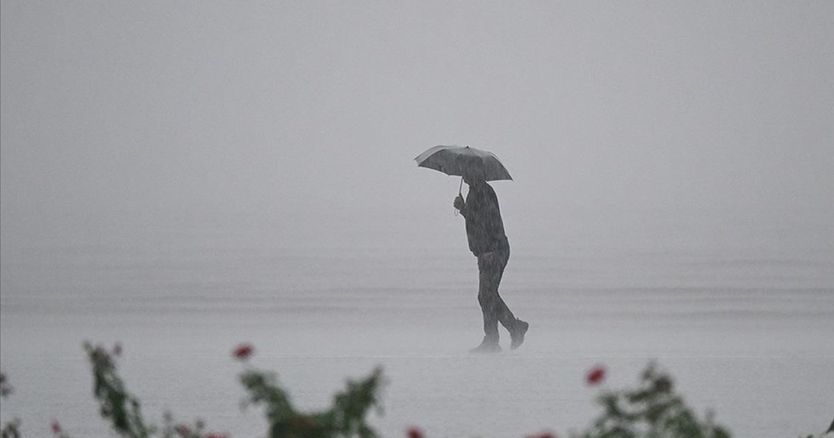 16 il için sarı kodlu meteorolojik uyarı