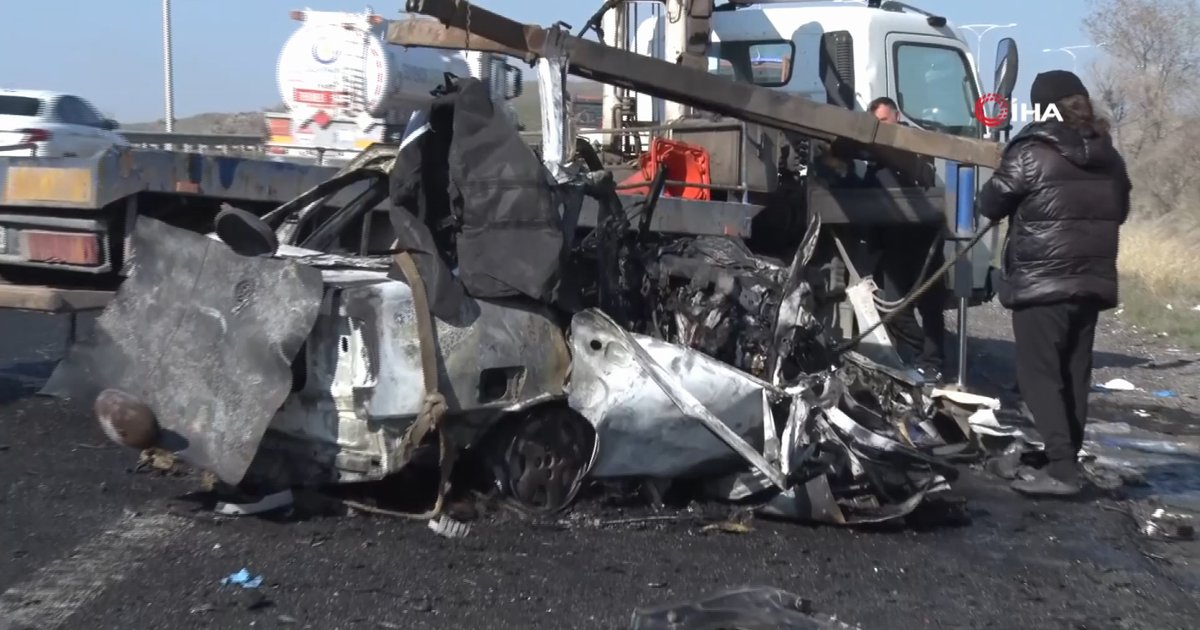 Ankara'da trafik kazası: 5 ölü