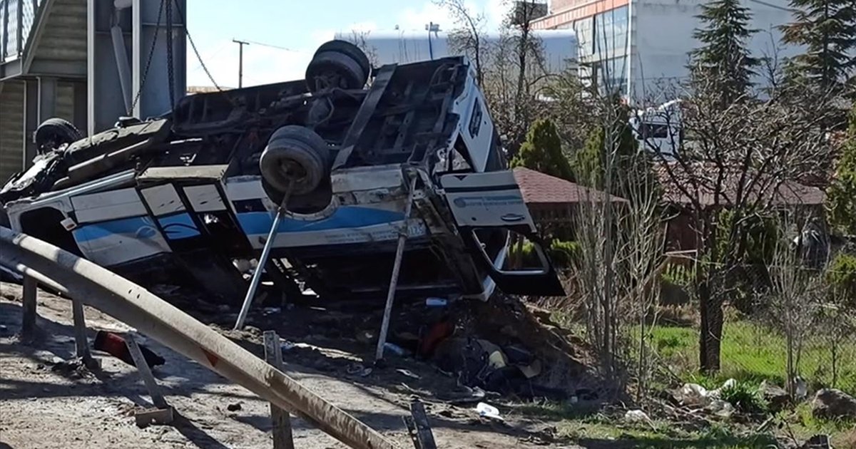 Kahramankazan'da Otobüs Kazası: 5 Ölü, 14 Yaralı