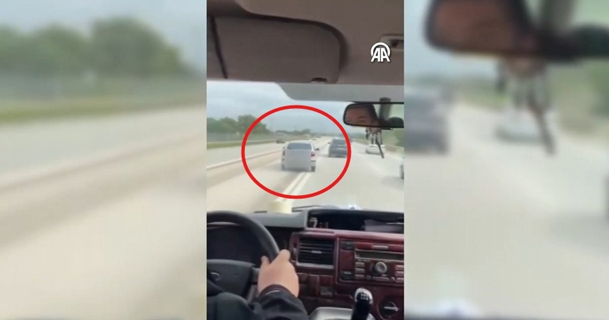 Adana'da trafikte makas atan sürücüye 90 bin lira ceza