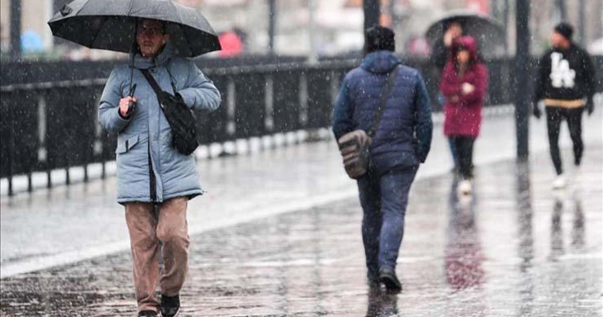 Soğuk hava ve sağanak yağışlar geliyor!