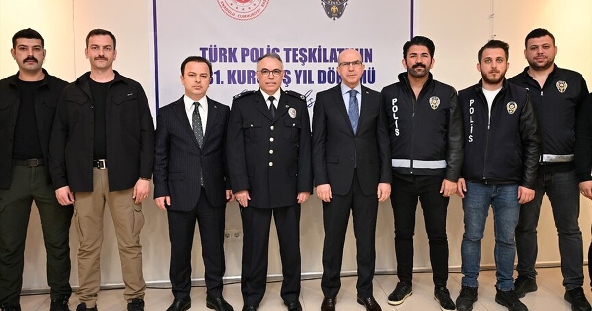 İstanbul Anadolu Adliyesi'nde Polis Haftası kutlandı