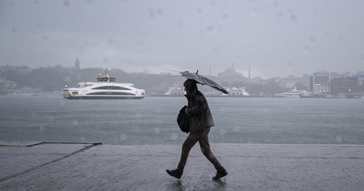 39 il için sarı kodlu sel uyarısı