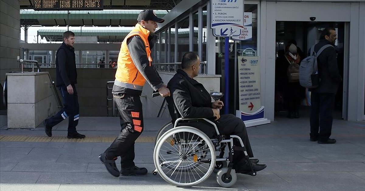 Engelliler demiryollarında 9 milyon kez ücretsiz seyahat etti