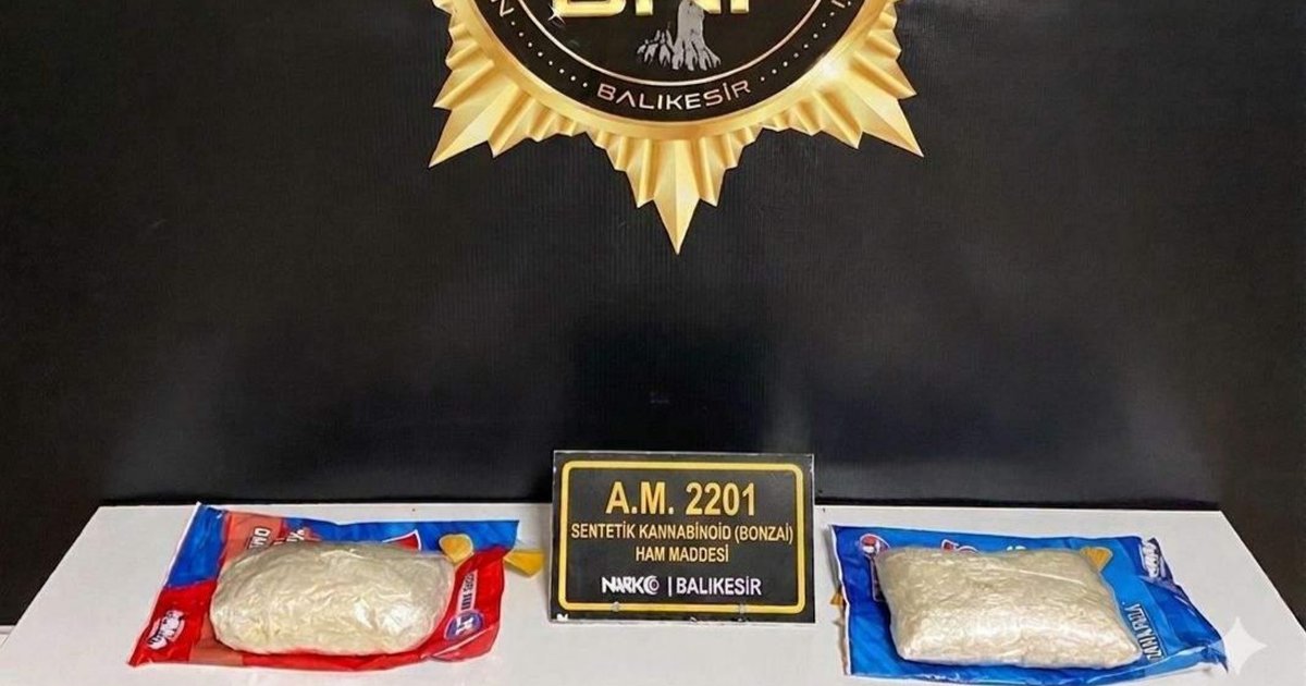 Balıkesir'de cips paketlerinde uyuşturucu ele geçirildi