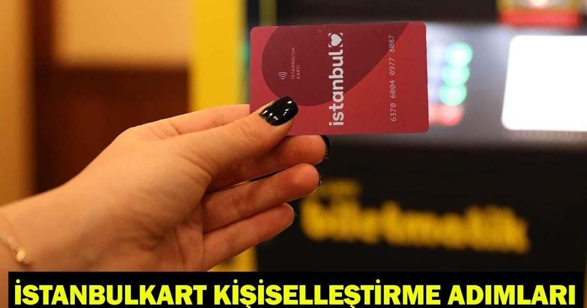 İstanbulkart Kişiselleştirme 2026