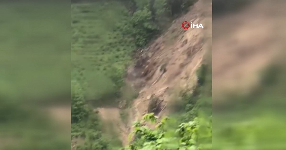 Giresun'da heyelan riski: 33 konut tahliye edildi