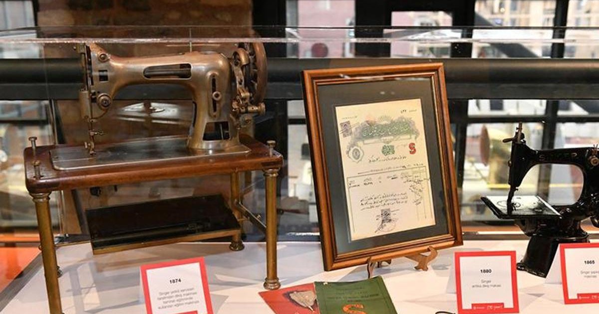 Singer 170'inci yılına özel sergi İzmir'de
