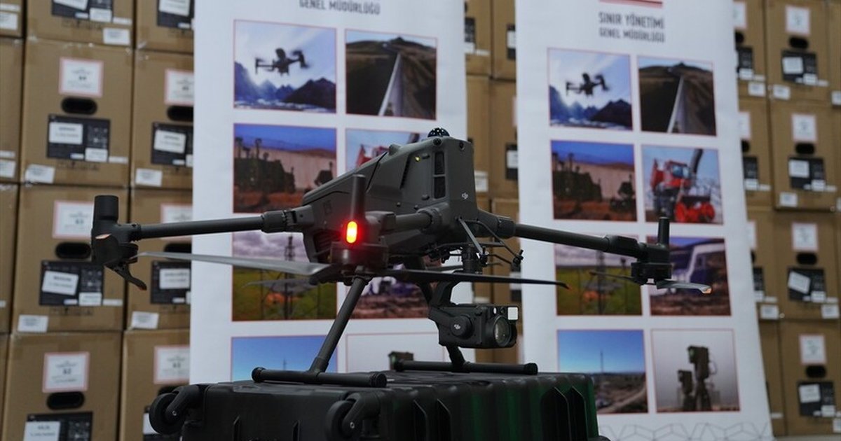 Sınır Güvenliği İçin 391 Termal Kameralı Dron Tedarik Edildi