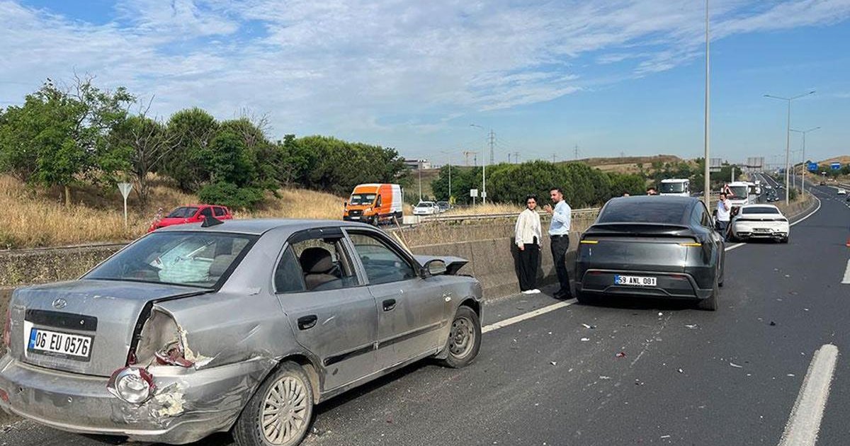 Tekirdağ'da zincirleme kazalar