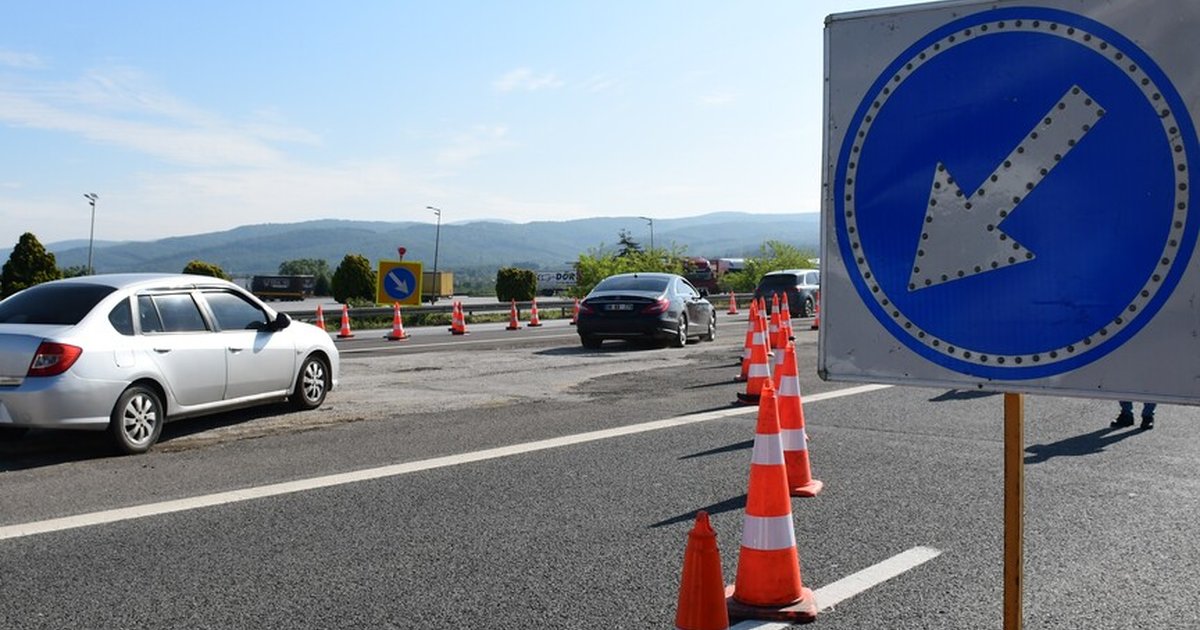 Anadolu Otoyolu Kocaeli kesimi Ankara yönü trafiğe kapatılacak
