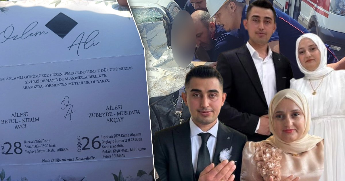 Düğününe 2 gün kala trafik kazasında hayatını kaybetti