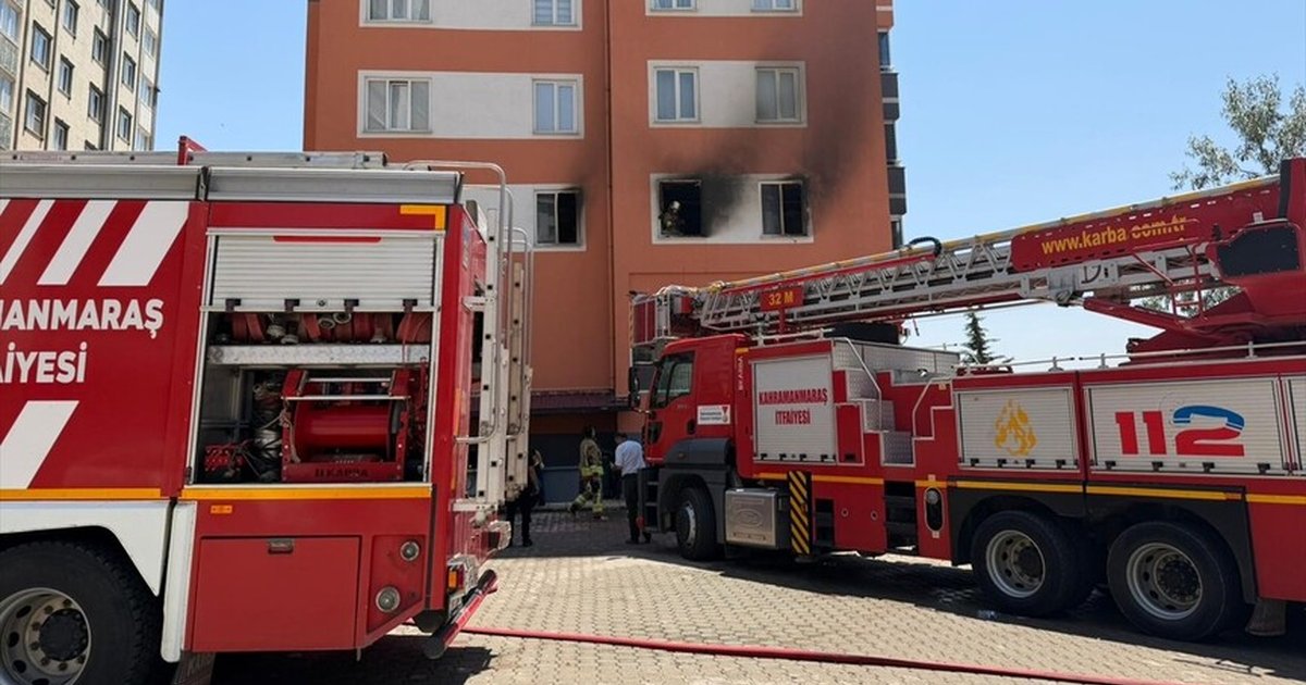 Kahramanmaraş'ta yangında 3 kardeş hayatını kaybetti