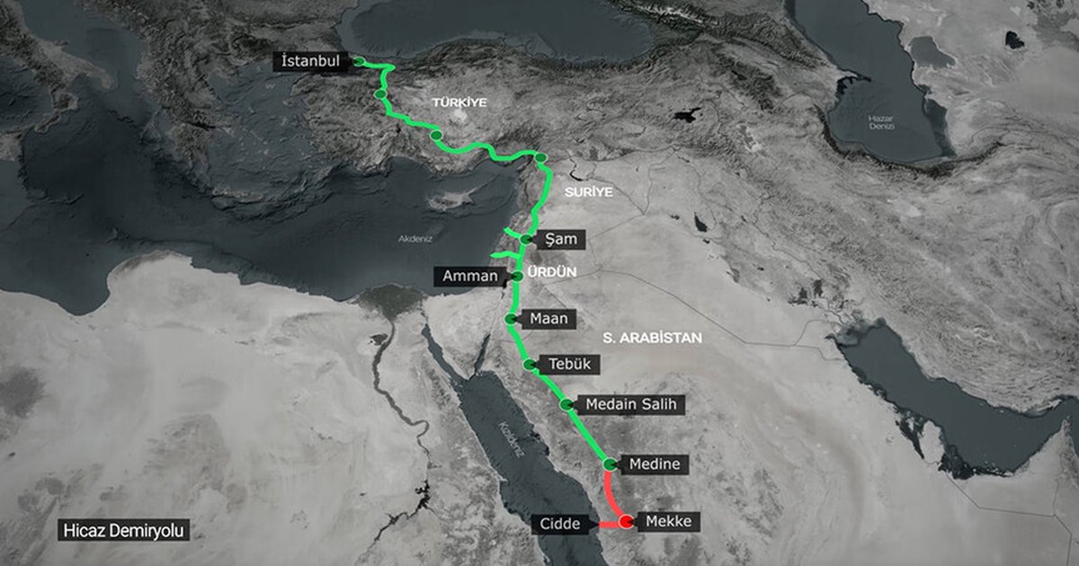 Yeni Hicaz Demir Yolu Projesi Bölgesel Güç Koridoru Sunuyor