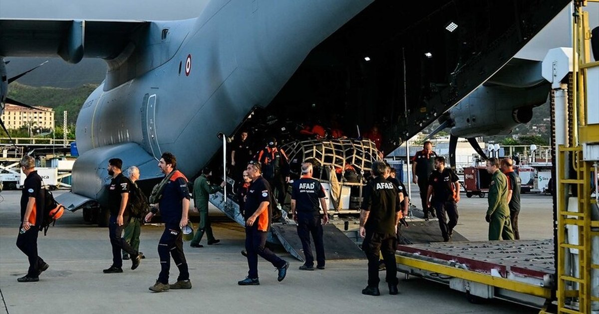 Türkiye'den arama kurtarma ekipleri Venezuela'ya ulaştı