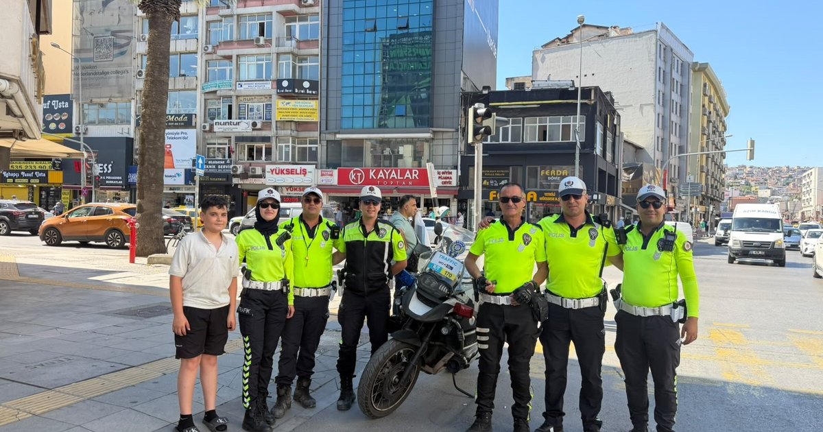 35 yıllık polis memuru Murat Dolu emekli oldu