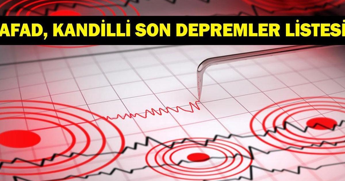 Son Deprem Haberleri: 30 Haziran Salı Günü Deprem Mi Oldu?