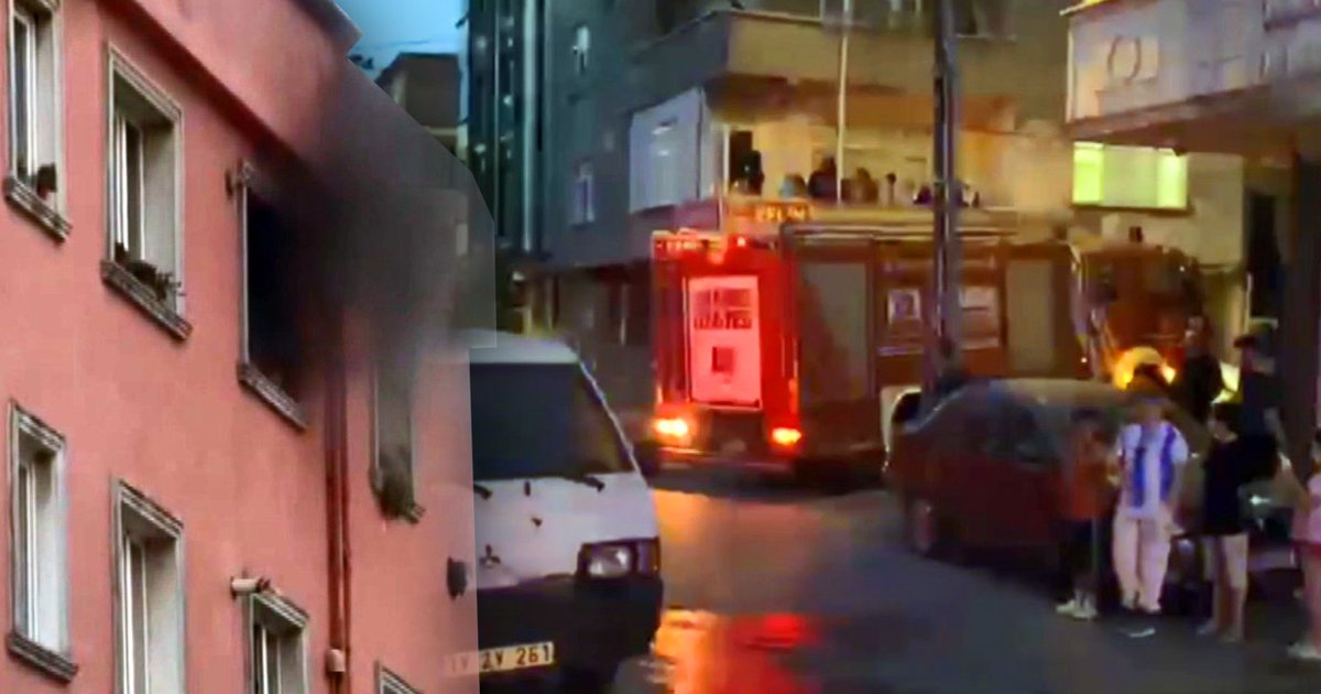 İstanbul'da dehşet: Eşinin evini ateşe verdi