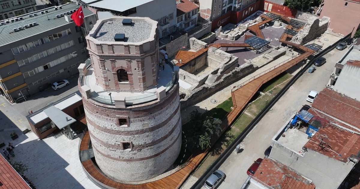 Edirne'deki Makedon Kulesi restore edildi, ziyarete açıldı