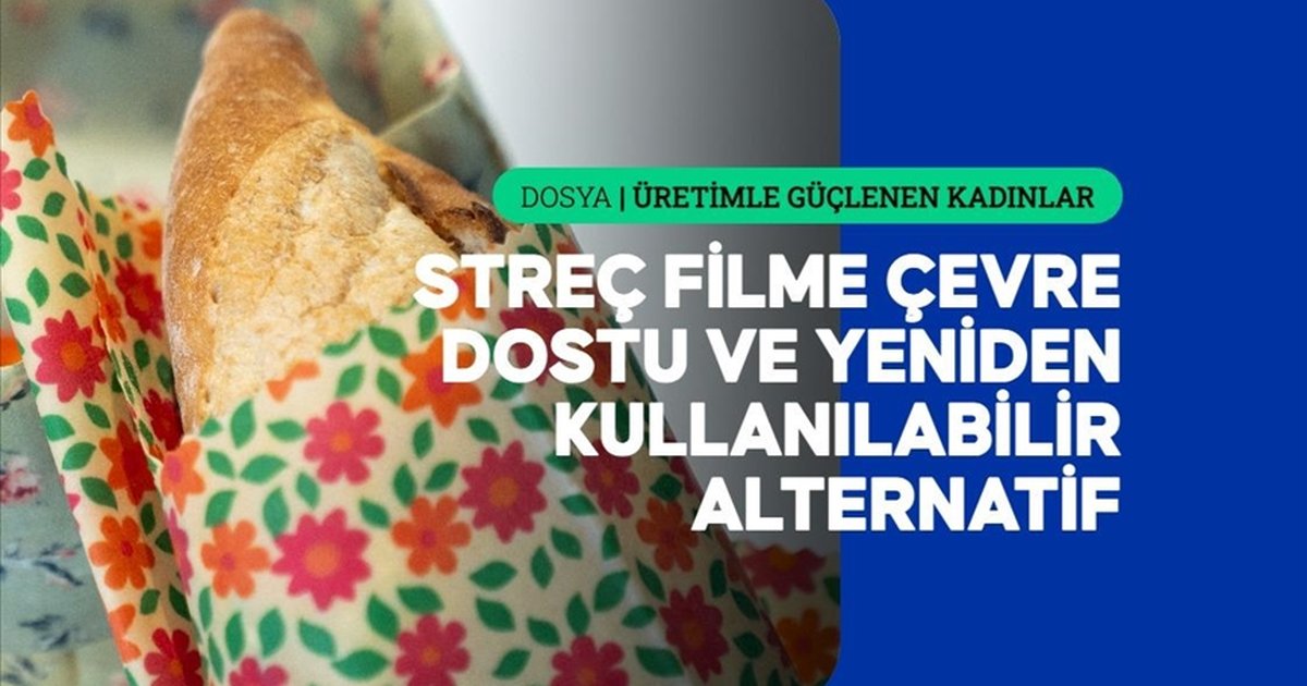 Bal mumu kaplı kumaş ile çevre dostu alternatif streç filme
