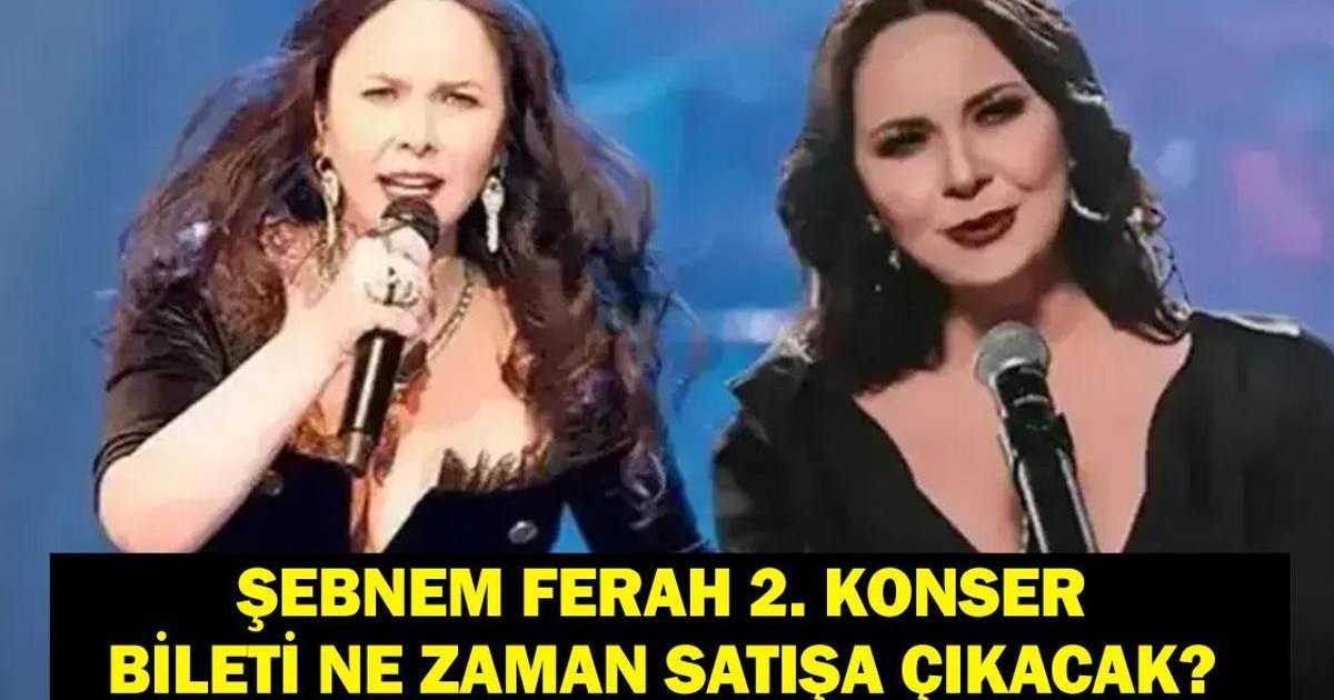 Şebnem Ferah İstanbul'da konser verecek