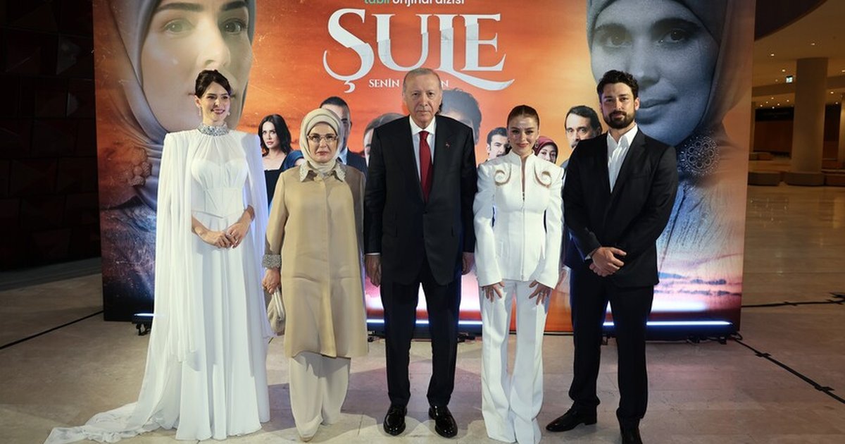 Cumhurbaşkanı Erdoğan'dan 'Şule Senin Hikayen' dizisi galasına katılım