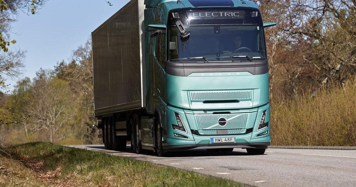 Volvo Trucks elektrikli kamyon menzilini 700 km'ye çıkardı