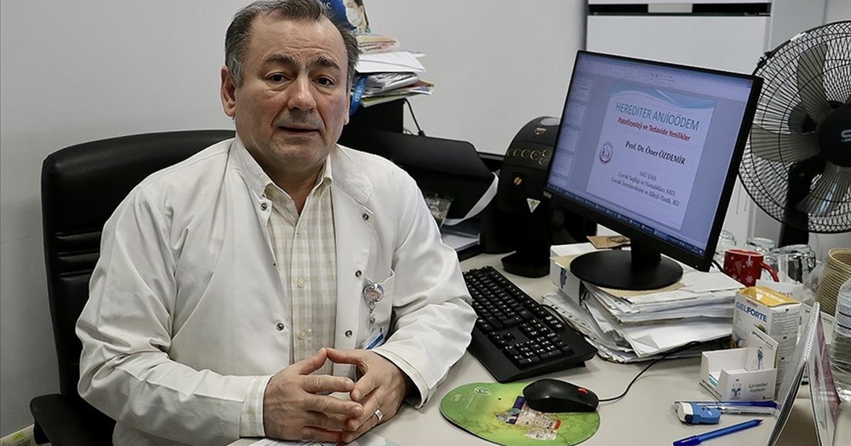 Herediter anjioödem hastalığı ölümcül olabilir