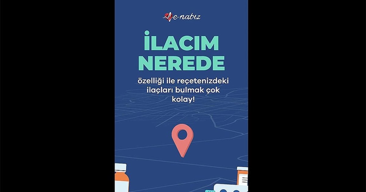 Bakan Memişoğlu'ndan e-Nabız'a Yeni Özellik