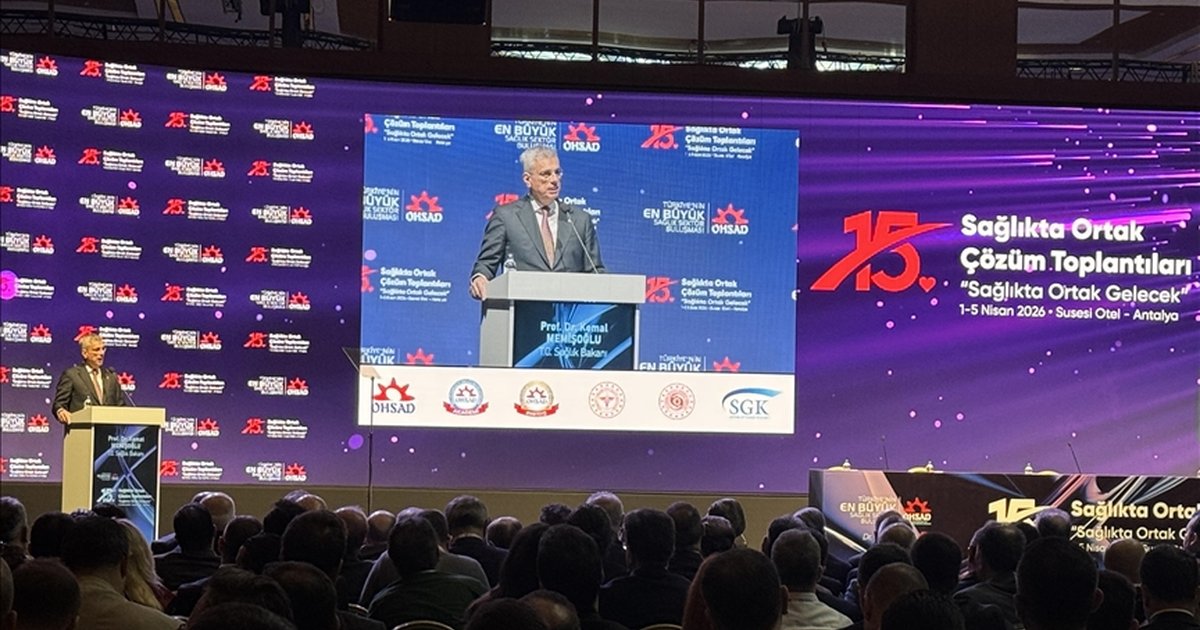 Sağlık Bakanı Memişoğlu: Özel sektörün sağlık hizmetindeki oranı artırılacak