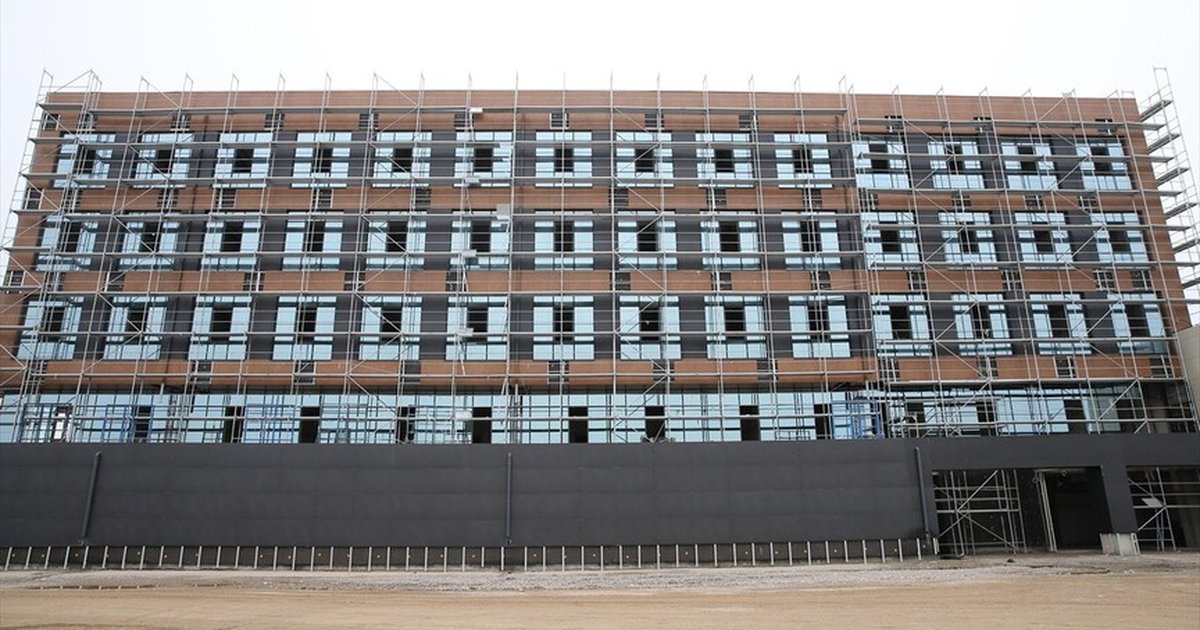 Siirt'te akıllı hastane inşaatı sona yaklaşıyor