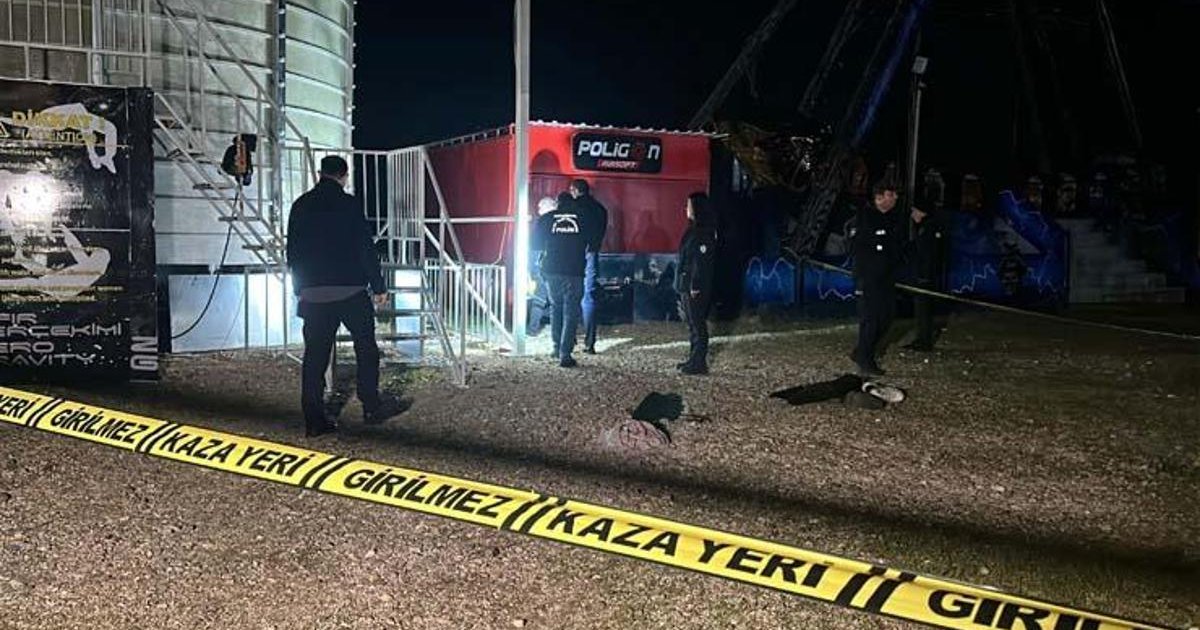 Lunaparkta eğlence aleti kazası: 1 ölü