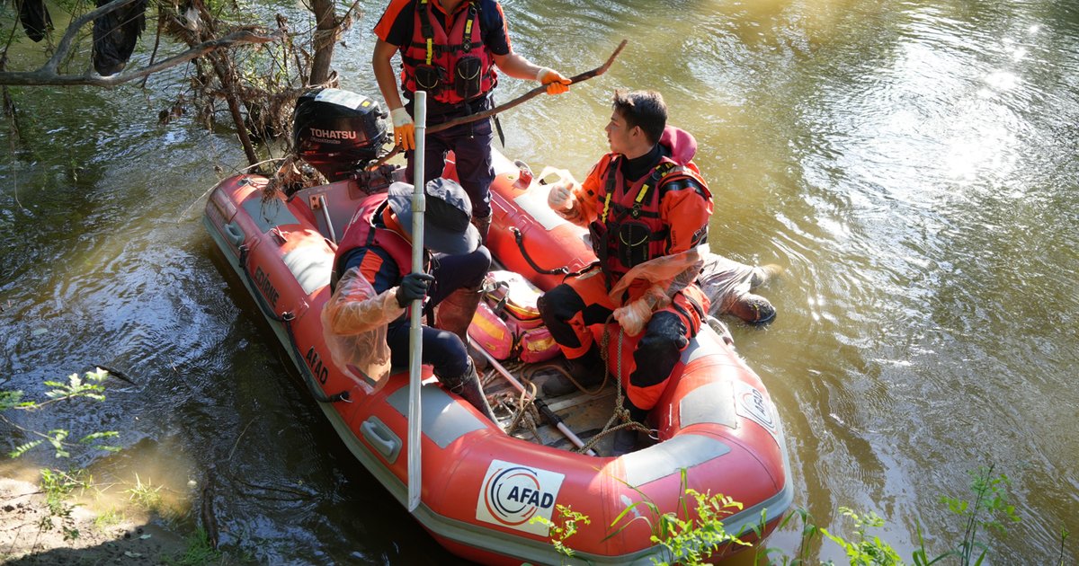 Edirne'de Tunca Nehri'nde iki kişinin cesedi bulundu
