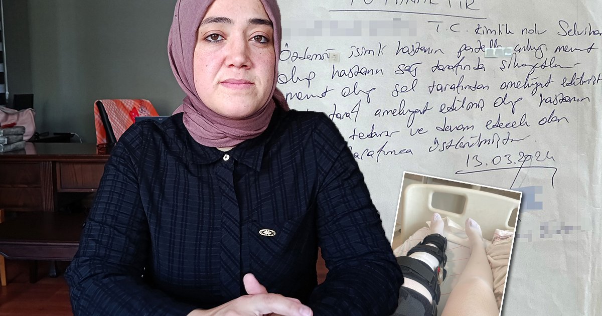Doktorun akılalmaz hatası: Sakat diz yerine sağlam olanı ameliyat etti