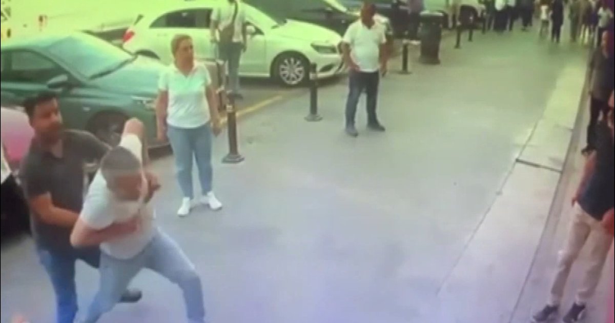 Otogarda taksici bıçaklı kavga