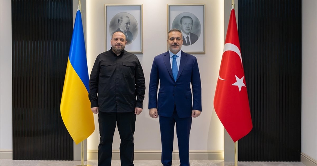 Bakan Fidan, Umerov ile Ankara'da görüştü