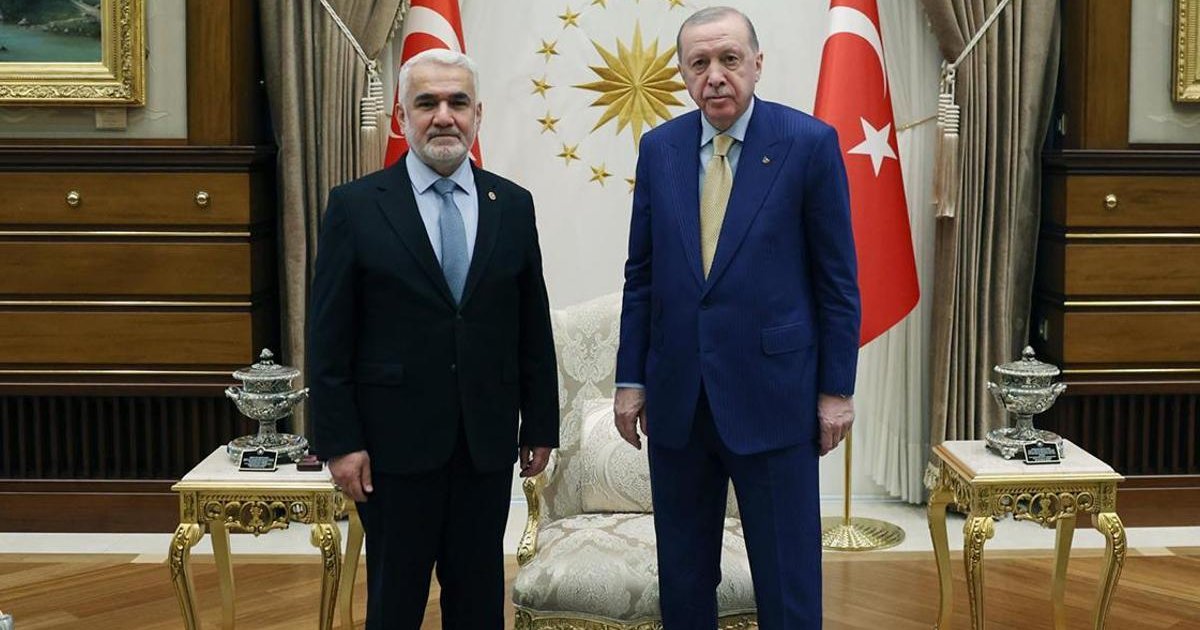 Cumhurbaşkanı Erdoğan, Yapıcıoğlu'nu kabul etti